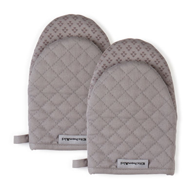 KitchenAid Asteroid Solid Textured Mini Oven Mitt