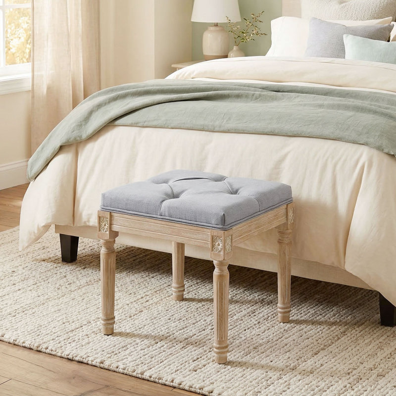 Polyester Upholstered Bench
