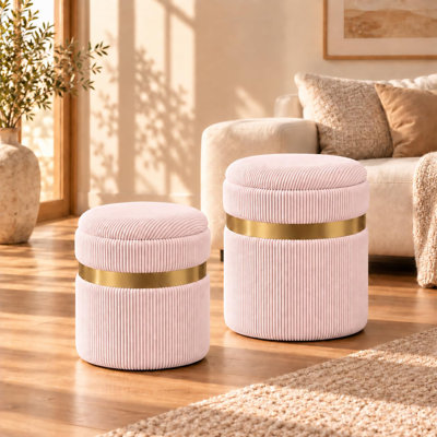 Solid Wood Accent Stool