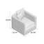 Fauteuil de 29,9 po de large Adamstown-320402996