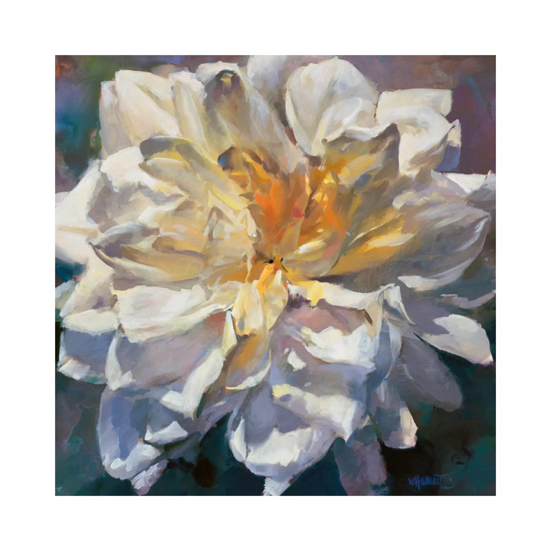 Flower II by Willem Haenraets - Wrapped Canvas Panoramic Painting, 93.98 cm H x 93.98 cm W x 3.175 cm D