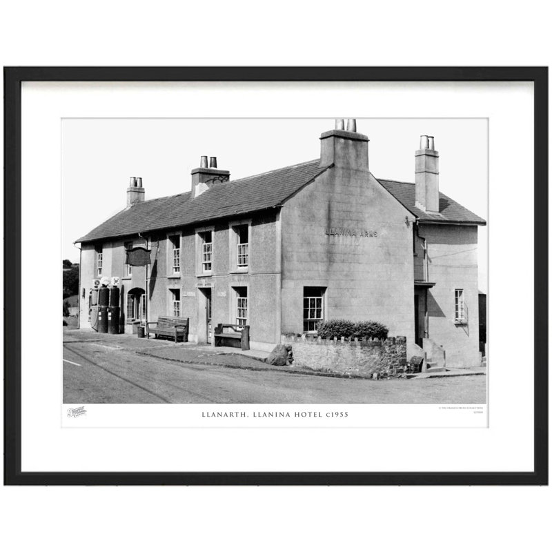 Llanarth, Llanina Hotel C1955 by Francis Frith - Single Picture Frame Print, 60cm H x 80cm W x 2.3cm D