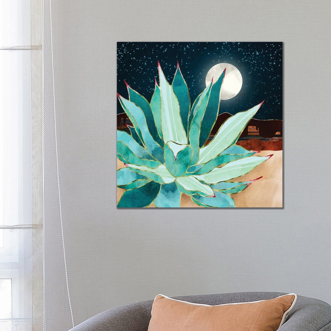 Desert Agave von SpaceFrog Designs - Galerie-verpackte Leinwand Giclée