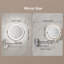Glass Round Wall Vanity Mirror