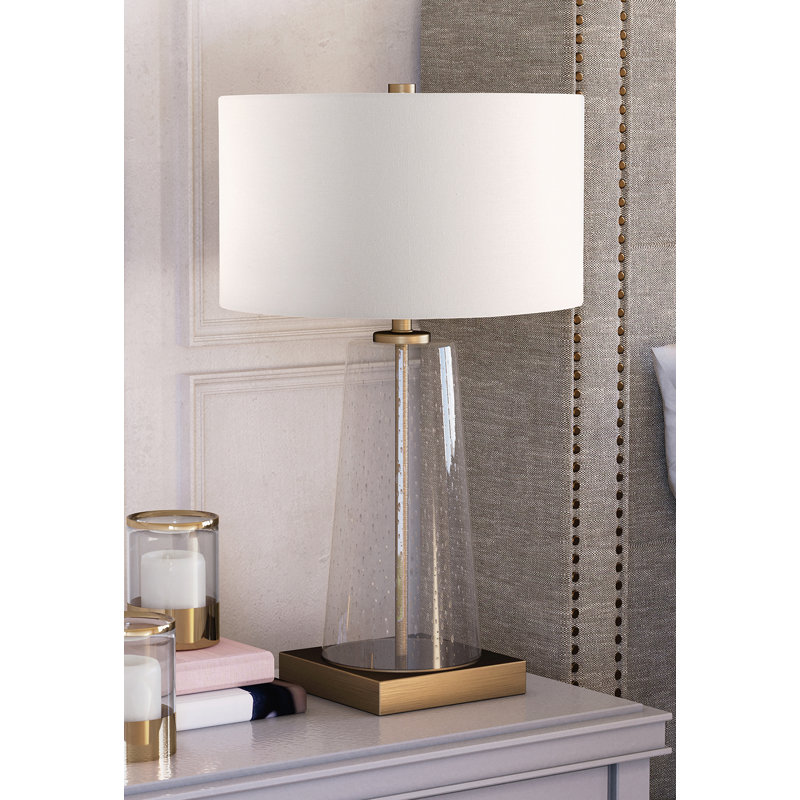 Lampe de table de 27,5 po Seymour, Laiton