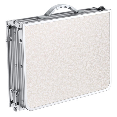 87cm Rectangular Adjustable Folding Table