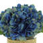 Cream Hydrangea in Rope Glass Vase-356774884