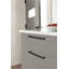 Poignée d'armoire Esquire 10-1 / 16 pouces (256mm) en nickel poli / bronze à canon centre à centre-105703155-105704199
