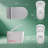 17.1" ADA Comfort Chair Height Smart Toilet with Tank, Auto Open/Close Lid/Seat, Digital Display, Heated Seat, Warm Air Dryer, Adjustable Water Temp, Feminine Wash, Night Light,3-Year Warranty