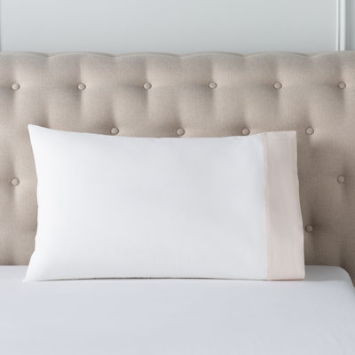  Mandalay Linen Cuff Percale Pillowcases