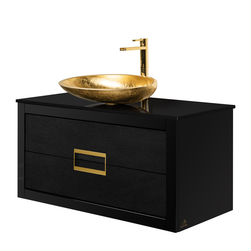 40'' W Single Vanity, Black