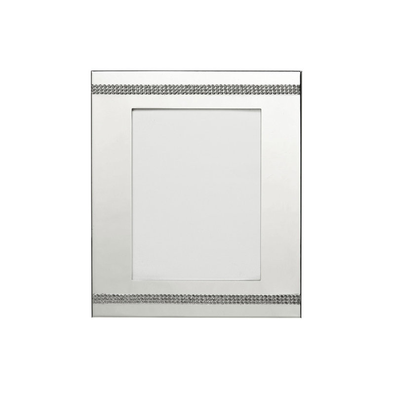 Silver Metal Matte Picture Frame, 4" x 6"