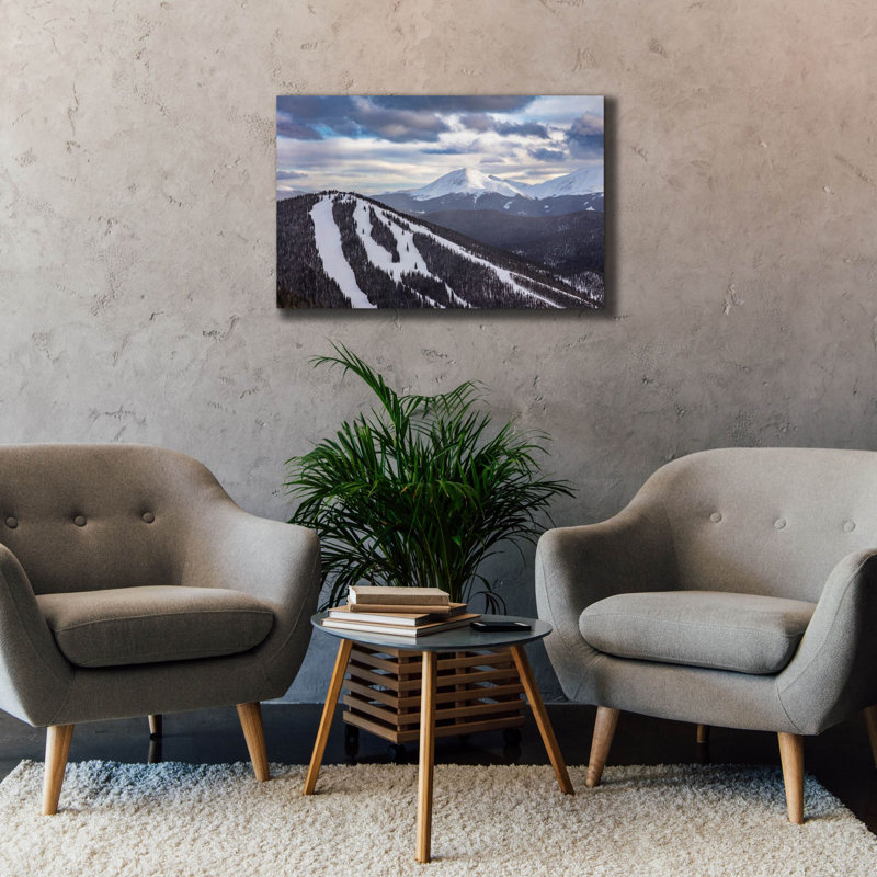  «Keystone North Peak Mountain» par Epic Portfolio, art mural sur toile, H 26 po x l 40 po