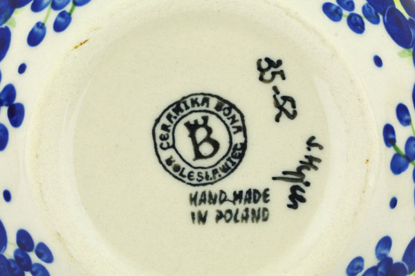 Passion Poppy Handmade Stoneware Rice Bowl