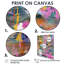 «Miami Sunset Celebration I», art mural abstrait-1421036191-1421036182