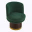 Fauteuil demi-tonneau pivotant à 360 °-130551217