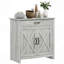 Buffet de buffet, armoire de bar avec porte de grange avec tiroir et tablette réglable, armoire de cuisine pour le salon, vestibule-62897131