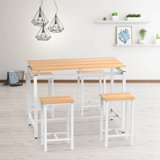 Dazhia 4 - Person Four Leg Dining Set