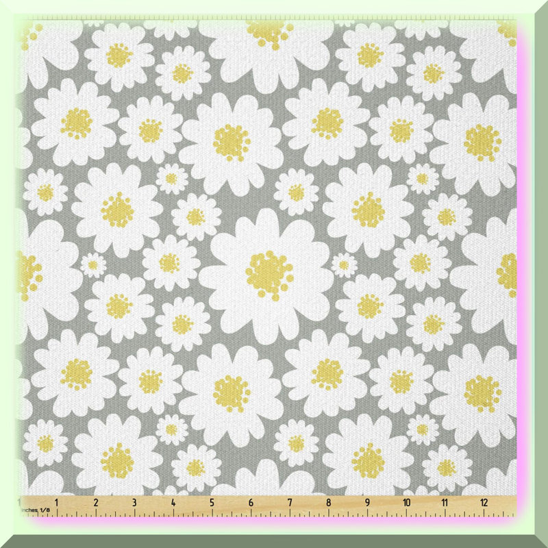 Daisy Dreams Stretch Knit Fabric 2 Yards