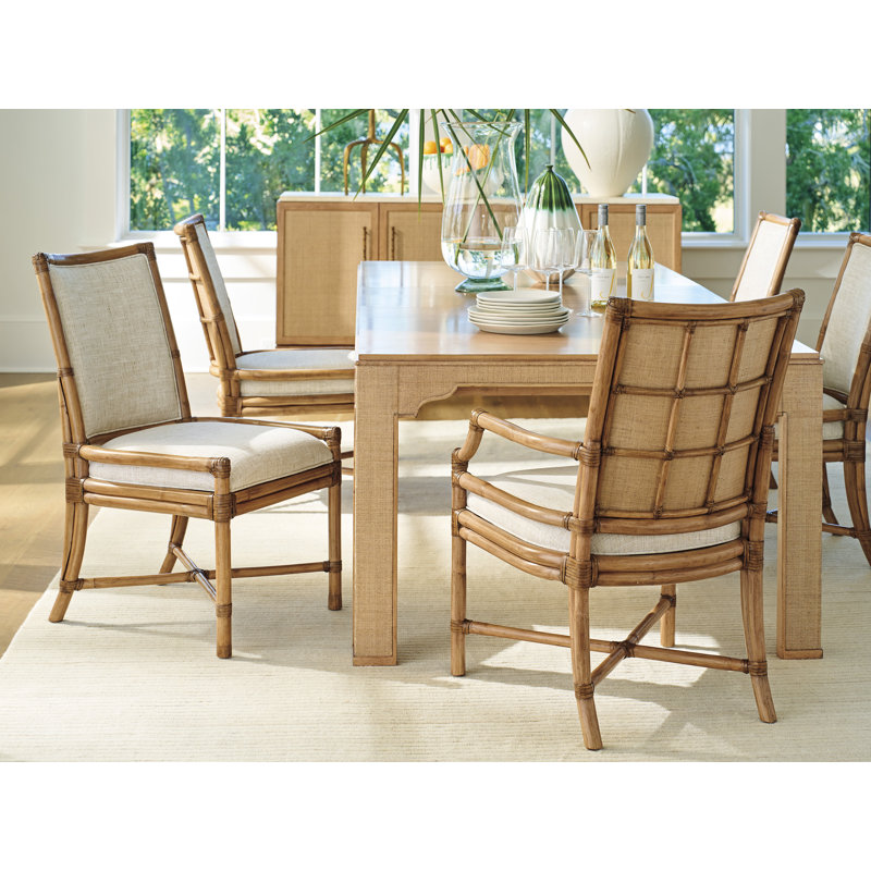 Fauteuil en rotin Oceanside, Beige