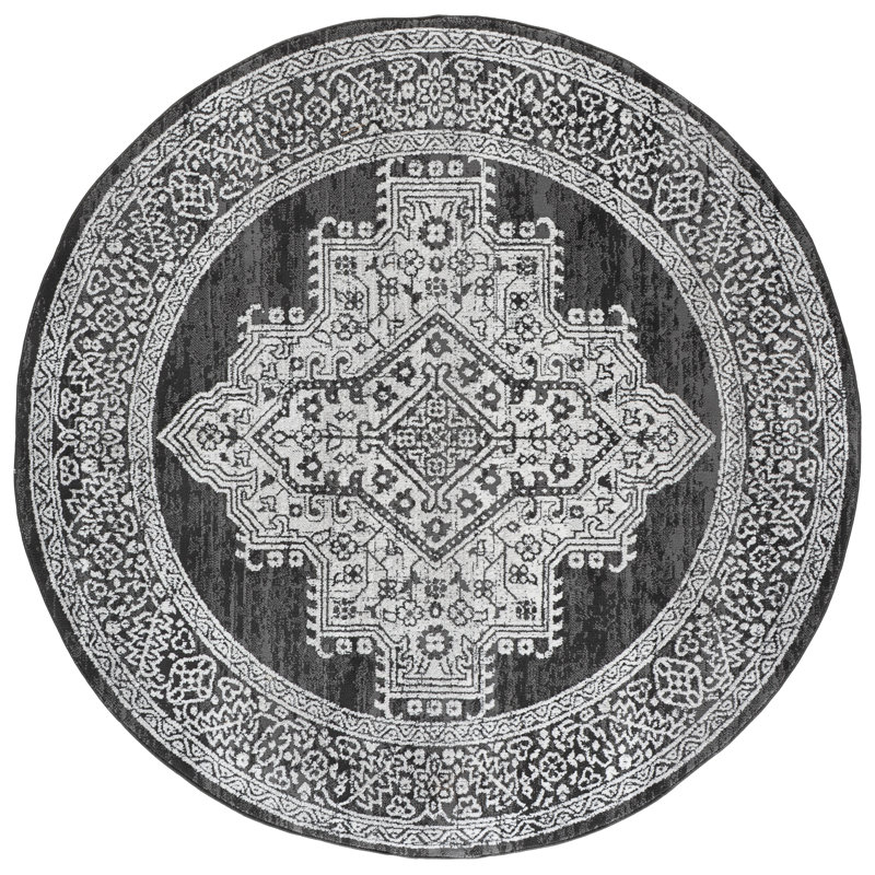 Tapis oriental Chamber Chamber Performance, Rond 6 pi 7 po x 6 pi 7 po