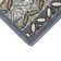 Oriental Machine Woven Polypropylene Area Rug in Blue