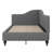 L-Shaped Daybed, With Solid Wood Legs-1890605480