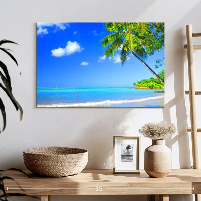 Gillard, Barbade, Caraïbes, plage, H 16 po x l 24 po