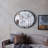 Mirror With Industrial Design Round Mirror With Metal Frame