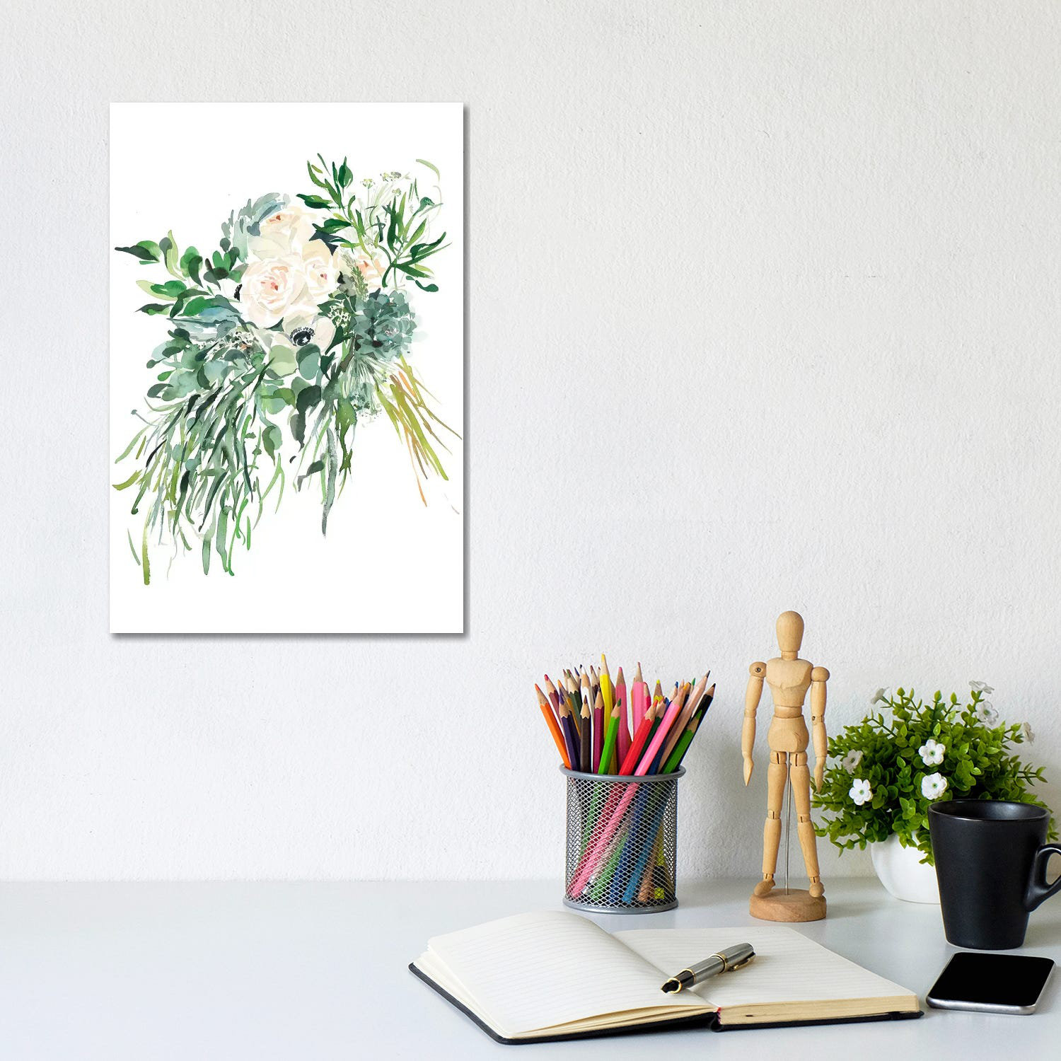 East Urban Home Colline par Gosia Gregorczyk - peinture sur toile ...