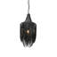 Small Leather Fringe Chandelier w/ Crown-96124021