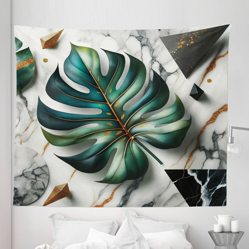 Tapisserie en microfibre, H 104 po x l 88 po