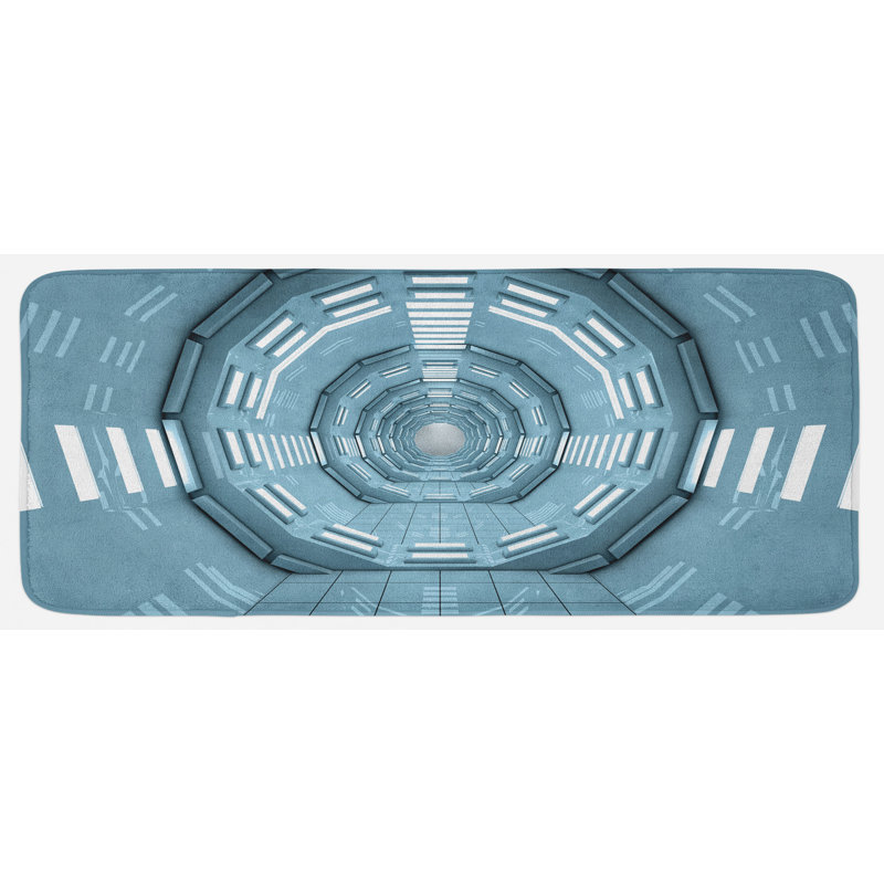 Tapis de cuisine à espace extérieur