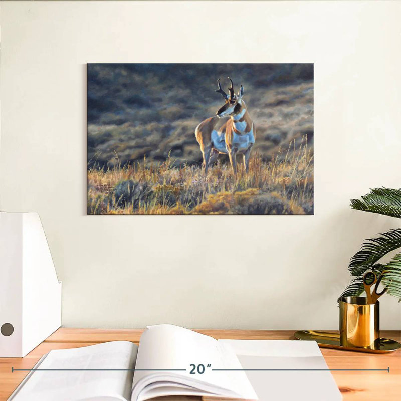 Brampt Pronghorn Pride, 8" H x 12" W