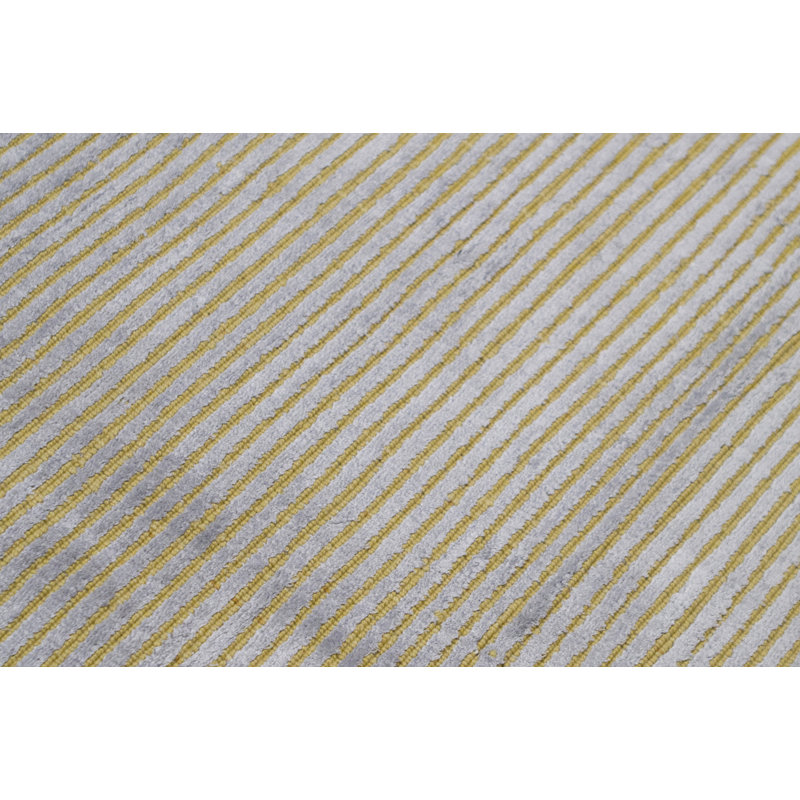 Wool Striped Area Rug