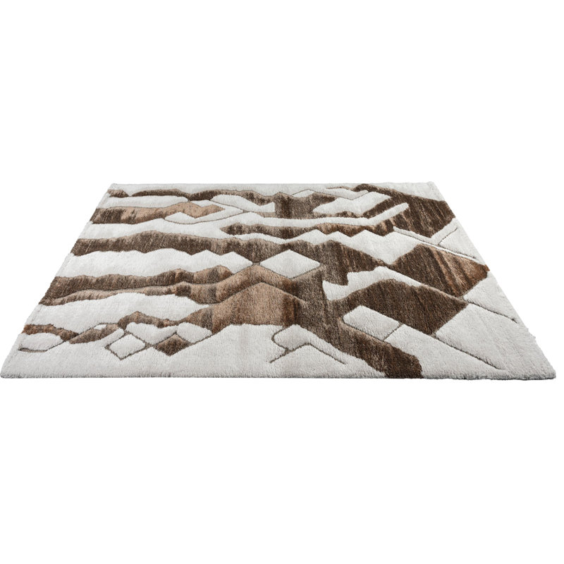 Abstract Area Rug, Rectangle 200 x 290 cm
