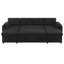 Canapé-lit modulaire moderne en forme de U avec canapé-lit de 107 po avec amplement d'espace de rangement et ports USB pour le salon-1876248350