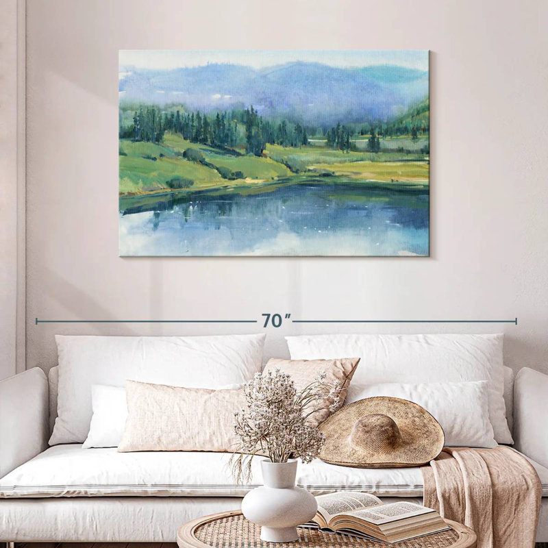 Alvord Mountain Lake II, 30" H x 45" W