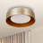 15 Inch 3-Light Large Flush Mount Ceiling Light Fixture, Gold & Orange finish-1239807223