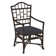 Chippendale Upholstered Arm Chair
