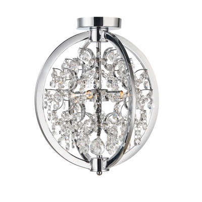 Plafonnier encastré 4 lumières 14 po Nels