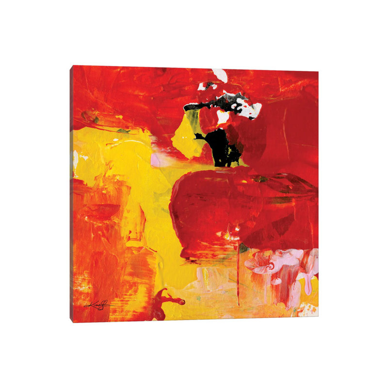 Abstract XV by Kathy Morton Stanion - Wrapped Canvas Gallery-Wrapped Canvas Giclée, 93.98 cm H x 93.98 cm W x 1.91 cm D