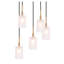 Luminaire suspendu cylindre grappe 5 lumières Herr-1185707479-1185707474