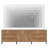 94.5" Reeded Accent Chest Set With Doors And Drawers, Modern Credenza Accent Cabinet With Metal Legs For Living Room, Kitchen, Dining Room, Hallway-123176965