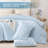 Fluffy Comforter Set 3 Pieces- All Seasons Heavy Faux Fur Comforter With Two Pillowcases-116802355-116802369