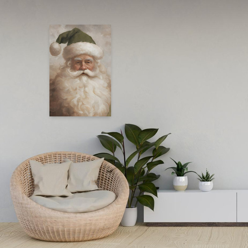 Père père fantaisiste, art contemporain, 24" H x 16" W