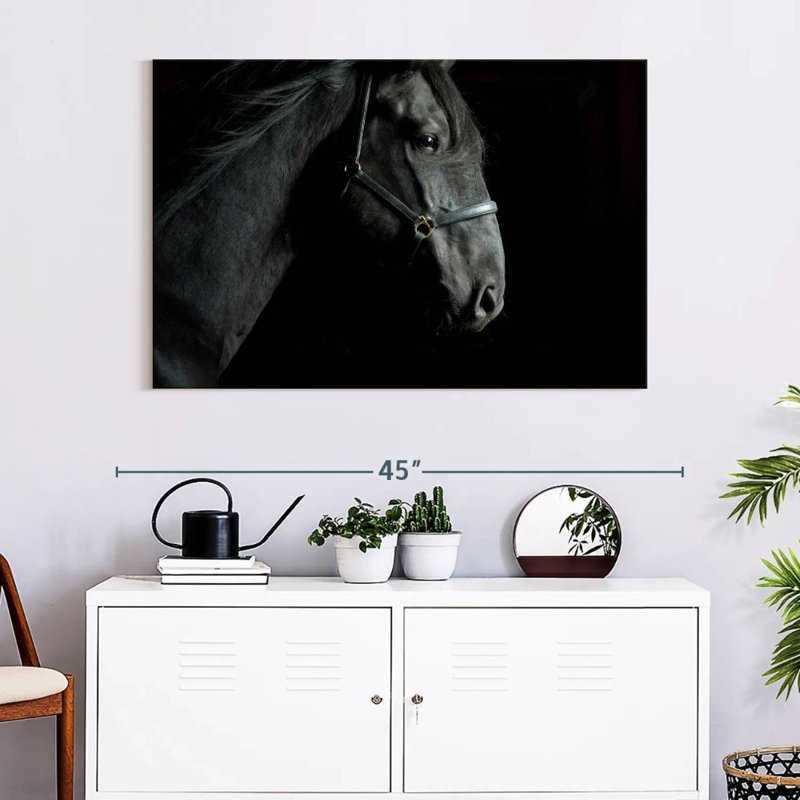 Brampt Horse Head, 26" H x 39" W