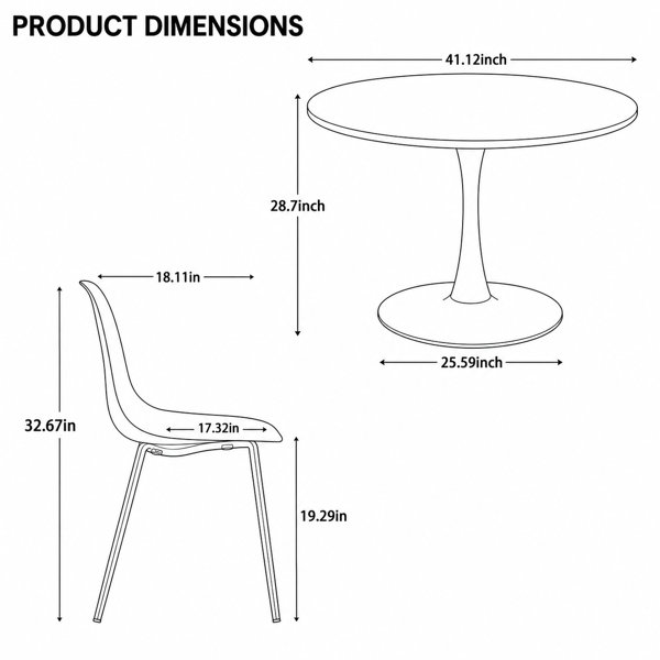 Dimensions du produit