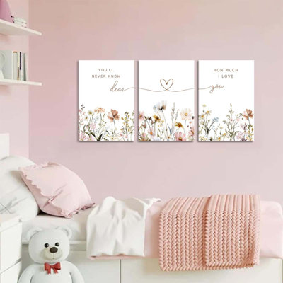 3 Piece Wrapped Canvas Print