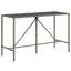 Leithan Rectangular Glass Outdoor Bar Table - 180 cm W 70 cm D-1361184279